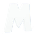 Décopatch - staande letter - 12 cm - M