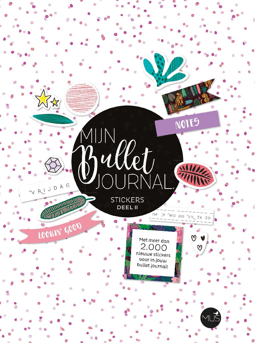 mijn bullet journal stickers deel 2