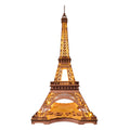 Robotime houten 3D puzzel - Night of the Eiffel tower