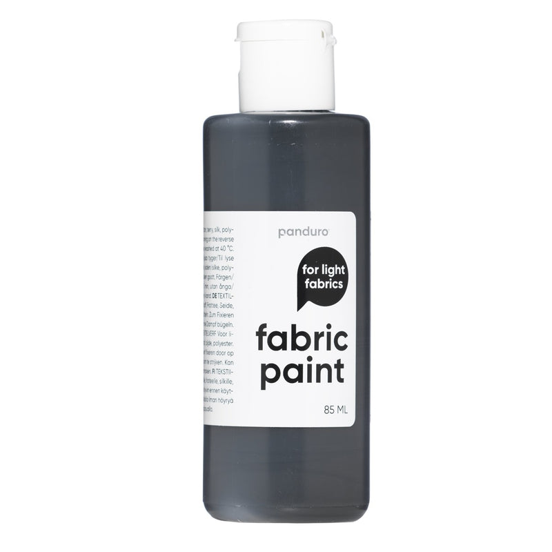 Panduro Fabric Paint - lichte stoffen - donkergrijs