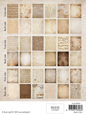 Studio Light Junk Journaling paper pad - Vintage