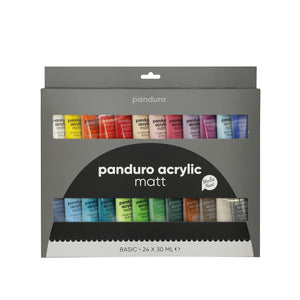 Panduro set acrylverf - mat