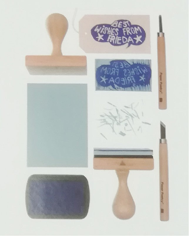 Stempelrubber- Klein 8,5 x 11,5 cm