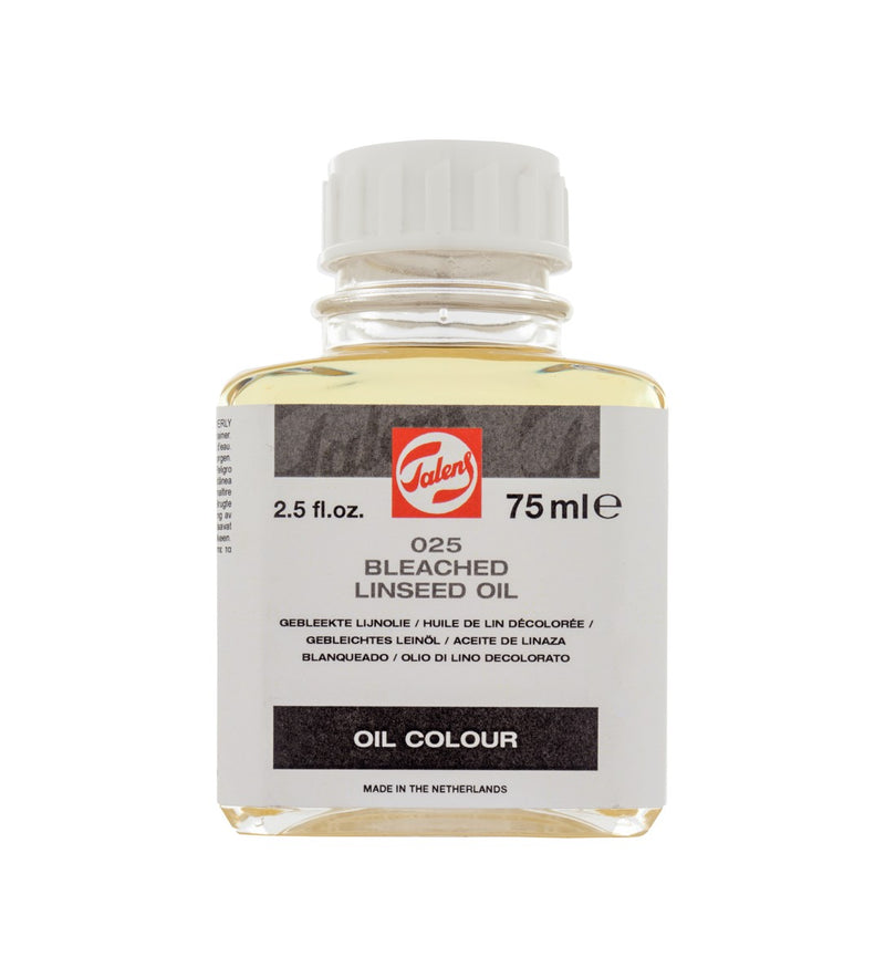 Talens - olieverf - gebleekte lijnolie - 75 ml