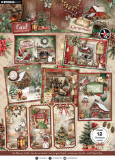 Studio Light Card paper pad - Cottage Christmas