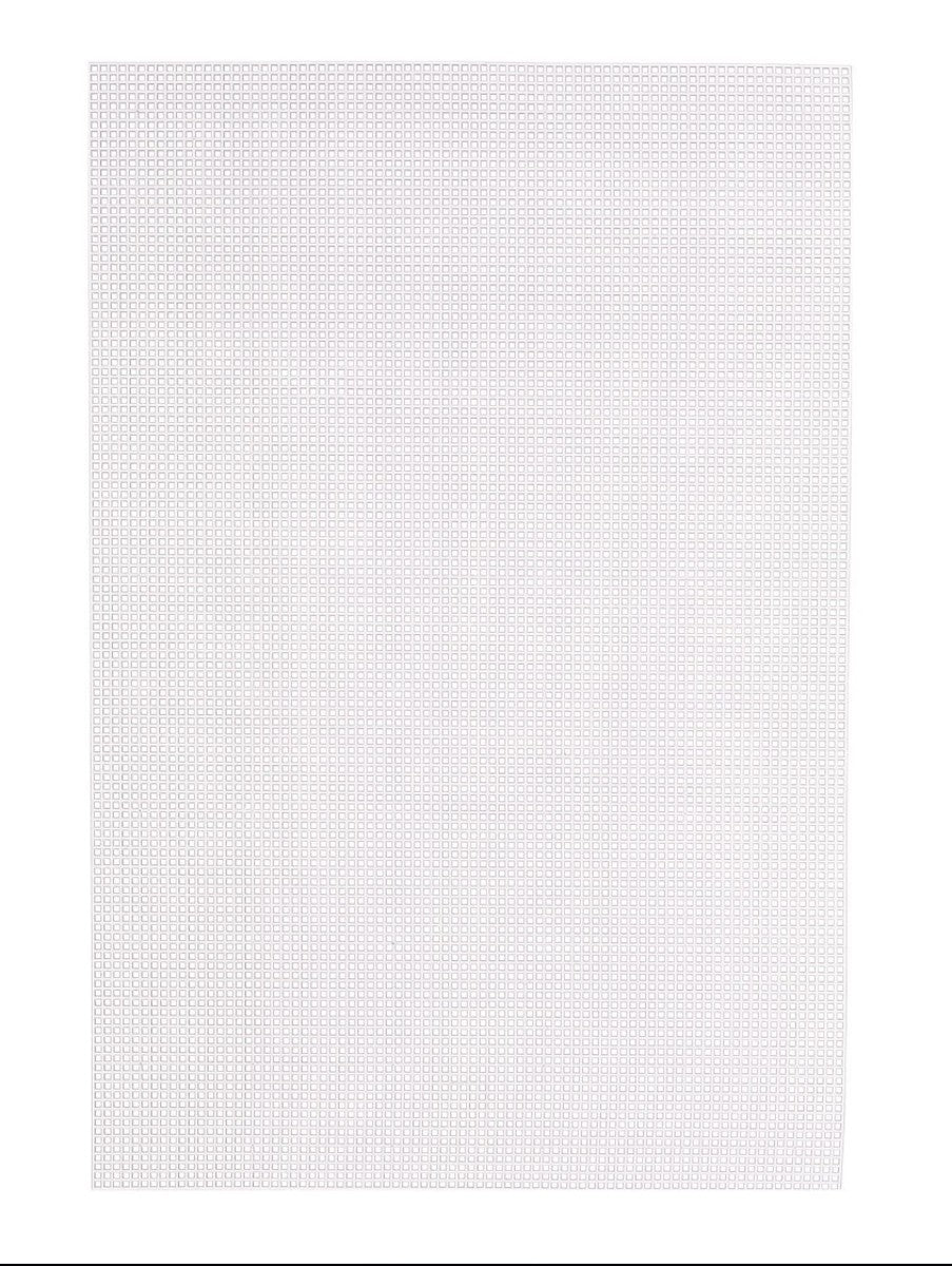 Plastic stramien - 30,5x46 cm