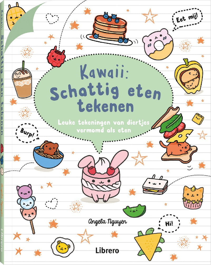 Boek - Kawaii: Schattig eten tekenen