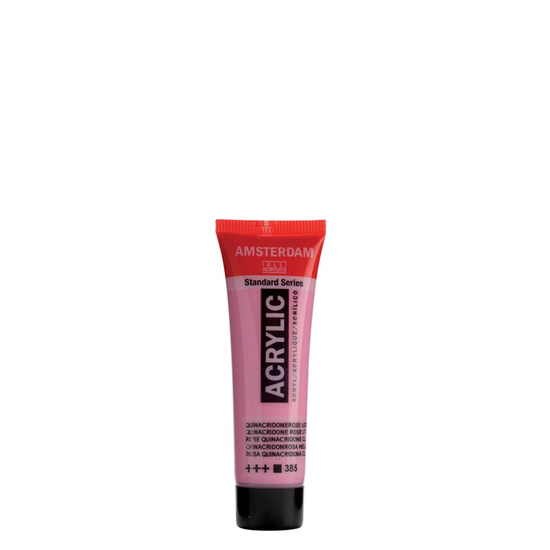Amsterdam acrylverf - 20 ml - quinacridonerose licht 385