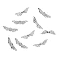 Kraal - zilver - 3,5x12 mm - vleugels