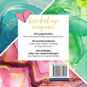 Boek - 333 Origami - kleurexplosie