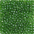TOHO Round kralen - 11/0 - #108 groen parel transparant