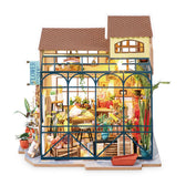 Robotime miniatuur DIY kit - Emily's Flower Shop