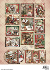Studio Light Card paper pad - Cottage Christmas