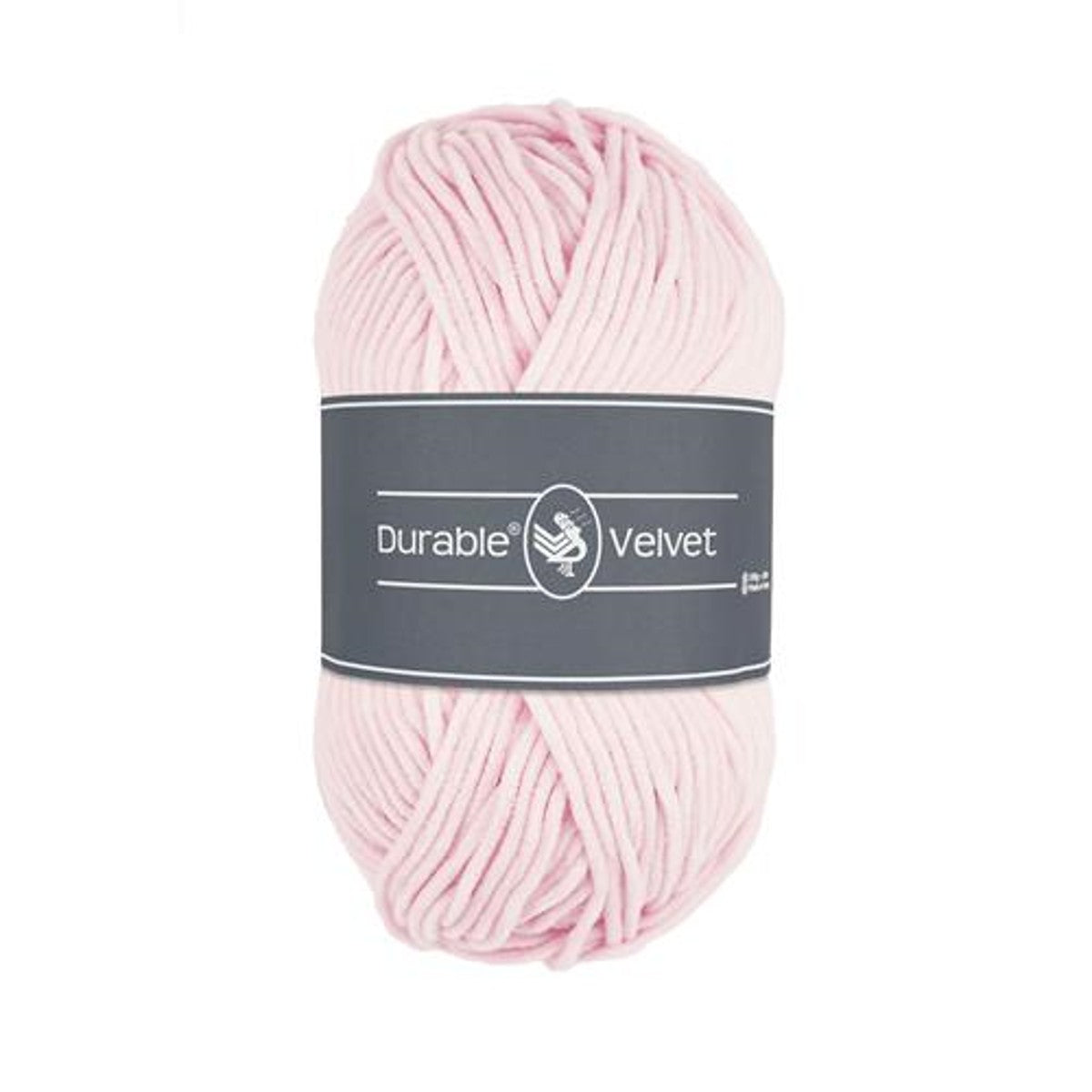 Durable Velvet garen - 100 gram - 203 lichtroze