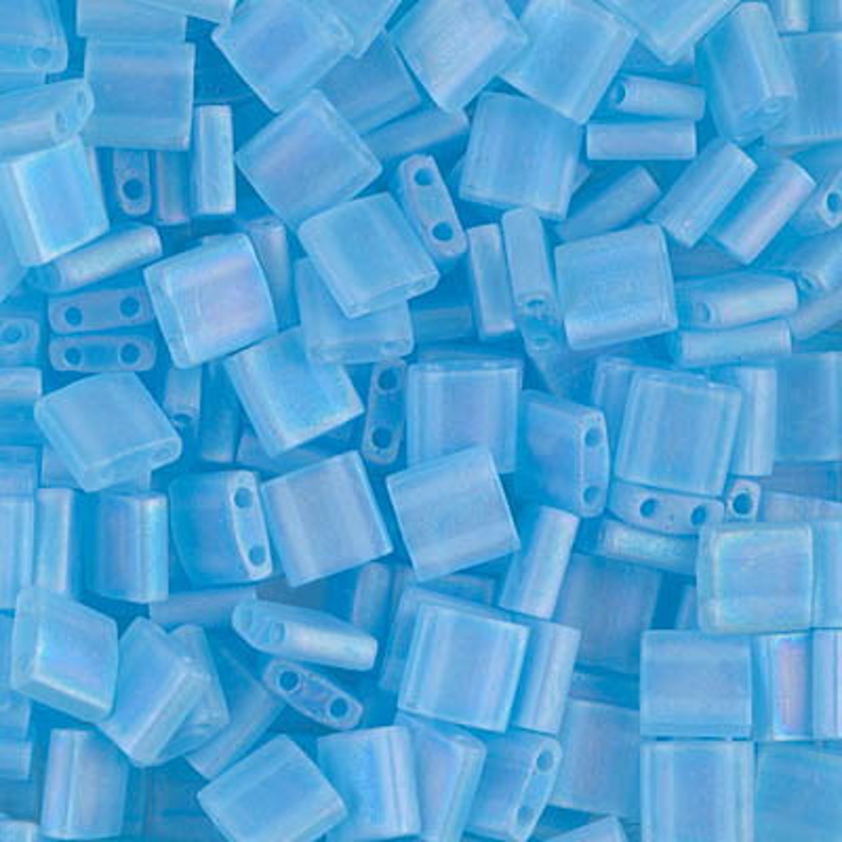 MIYUKI Tila kralen - TL148FR Powder blue transparent iris matte
