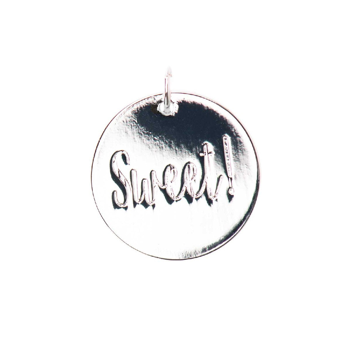 Mix It Up - hanger "sweet" 17 mm - zilverkleurig