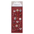 Stickers op blok - Kerst