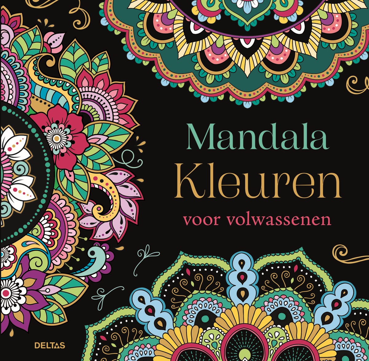 Kleurboek - Kleuren voor volwassenen - Mandala