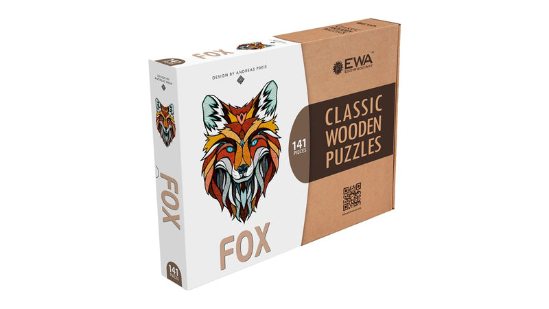 Eco Wood Art legpuzzel - vos