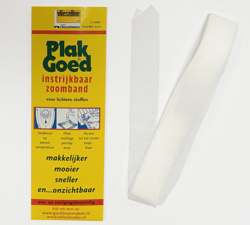 Vlieseline Plakgoed zoomband 2 cm/ 5 meter