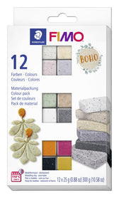 FIMO Soft Effect set - 12 kleuren - Botanical