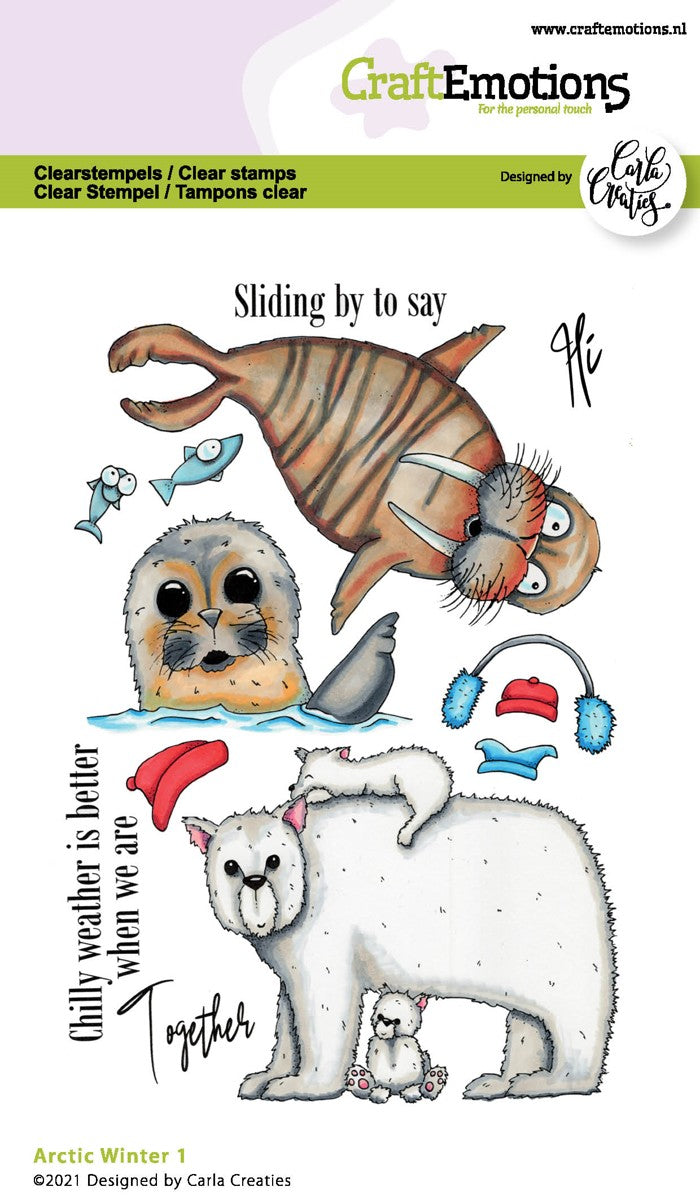 Clear stamps A6 - Arctic winter 1 (EN)