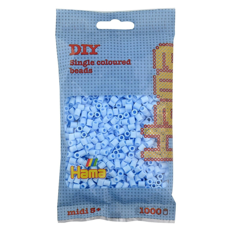 Hama Midi - strijkkralen - 1000 stuks - pastel ice blue 97