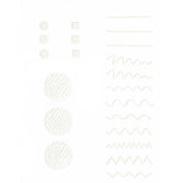 Candle liner - 30 ml - wit