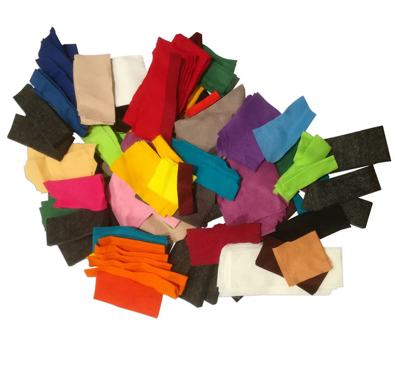 Zak viltresten assorti 500 gram