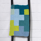 pakket Durable criss-cross deken - blauw