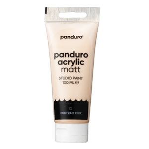 Panduro acrylverf mat - 100 ml - zalm
