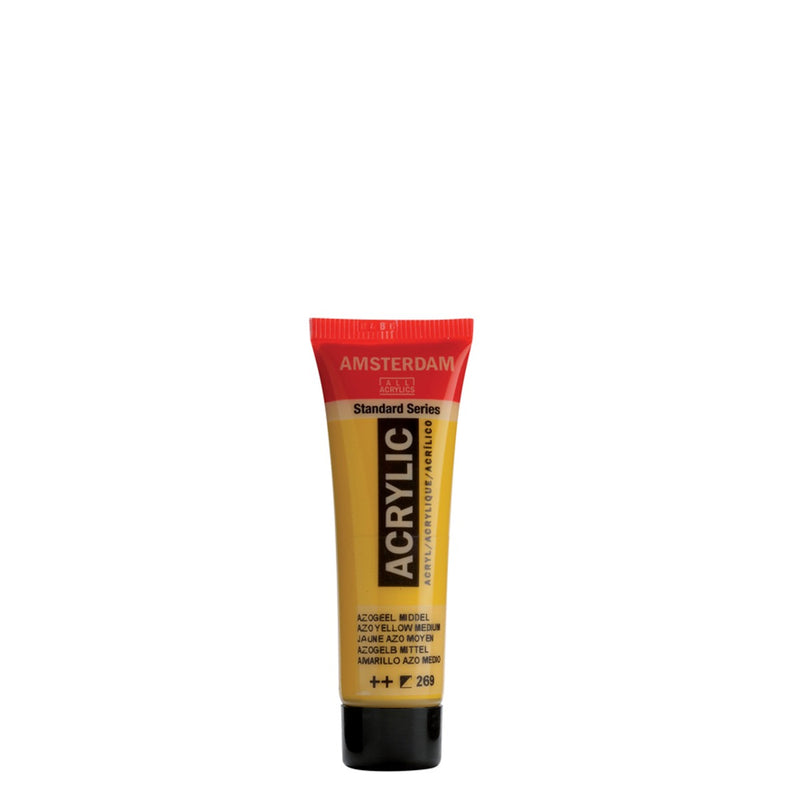 Amsterdam acrylverf - 20 ml - azogeel middel 269