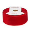 Fluweellint - 25 mm - rood