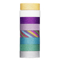Panduro papertape tube - 8 stuks - pastel glitters