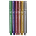 Panduro kalligrafiepennen - 6 stuks - metallic