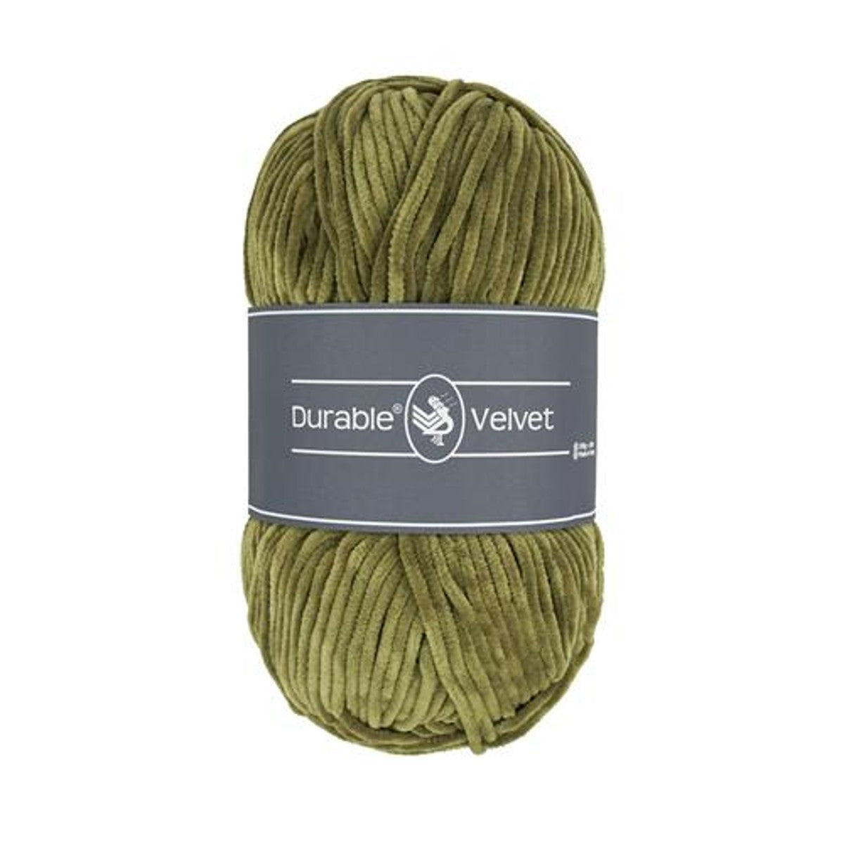 Durable Velvet garen - 100 gram - 2168 kaki