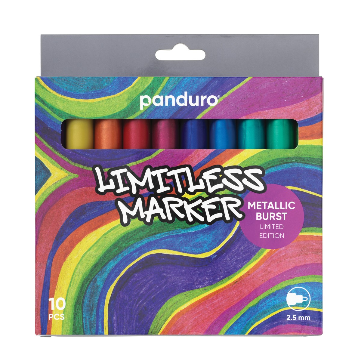 Limitless Marker M set - 10 stuks - Metallic Burst