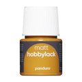 Hobbylak mat - 45 ml - oker