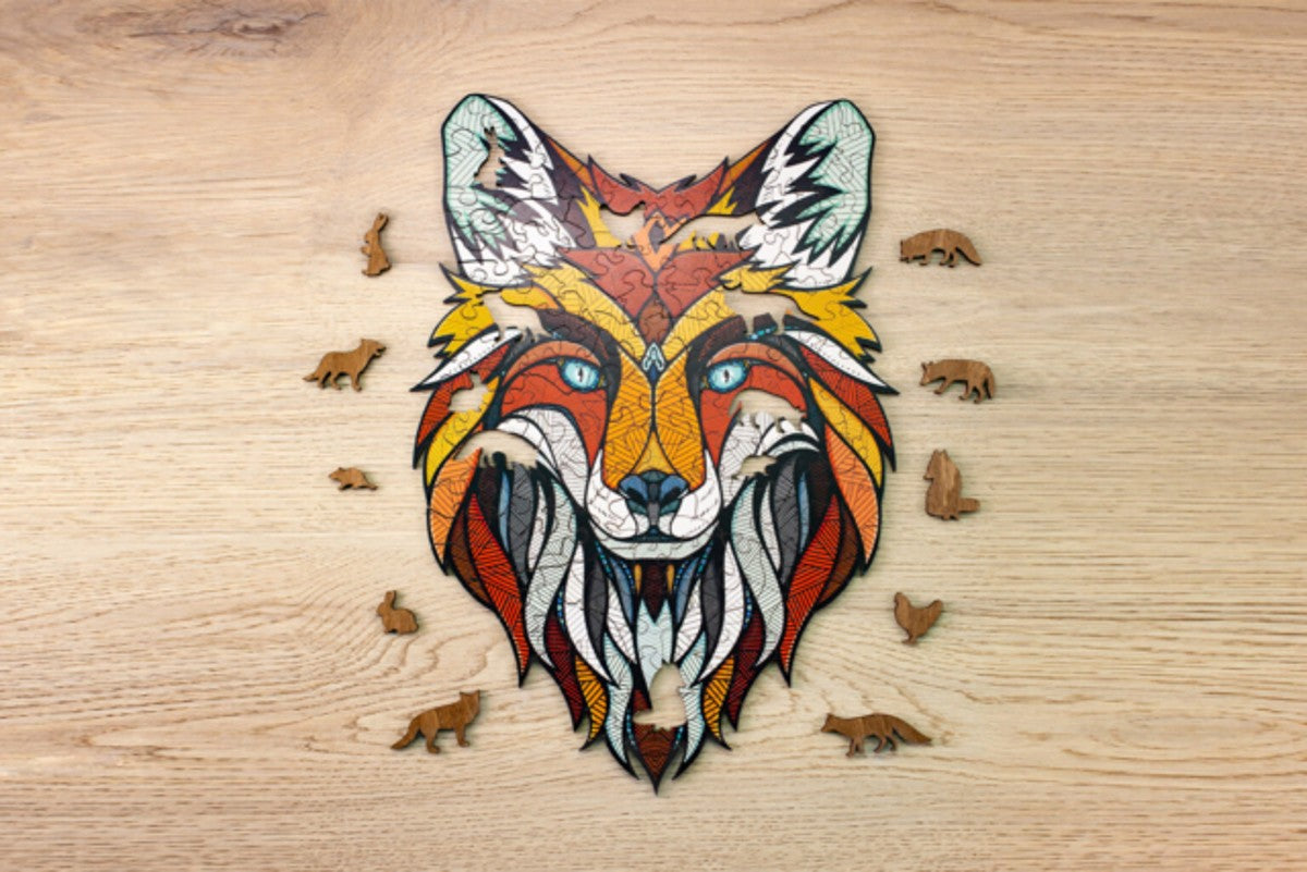 Eco Wood Art legpuzzel - vos