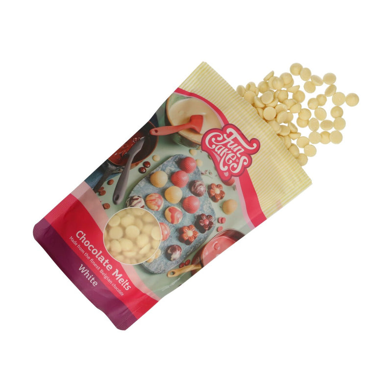 FunCakes Chocolate Melts - 350 gram - wit