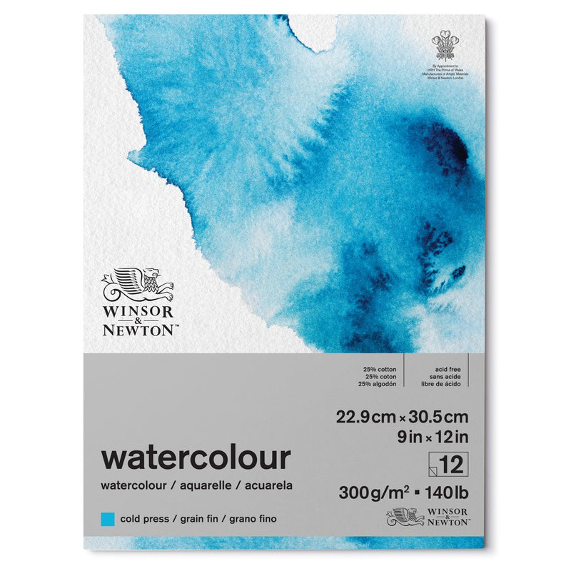 Winsor & Newton classic blok aquarelpapier - 23x31 cm