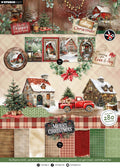 Studio Light Die-cut paper pad - Cottage Christmas
