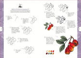 Boek - Tekenen in 10 Stappen - Wilde Bloemen en Planten
