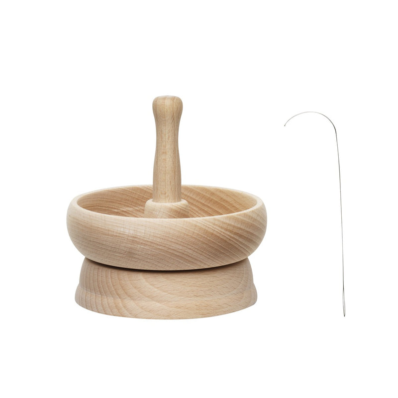 Panduro beadspinner hout + naald