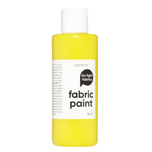Panduro Fabric Paint - lichte stoffen - geel