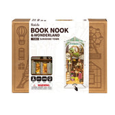 Robotime houten 3D puzzel - book nook - Sunshine Town