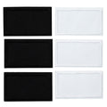 Stoffen labels - 6 stuks