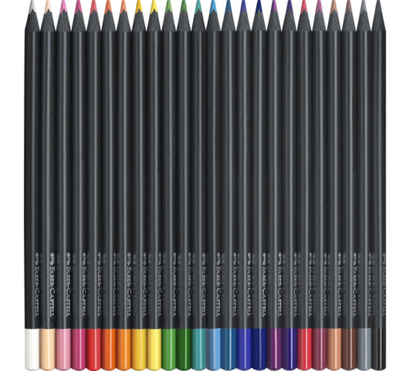 Faber-Castell Black Edition kleurpotloden - 24 stuks
