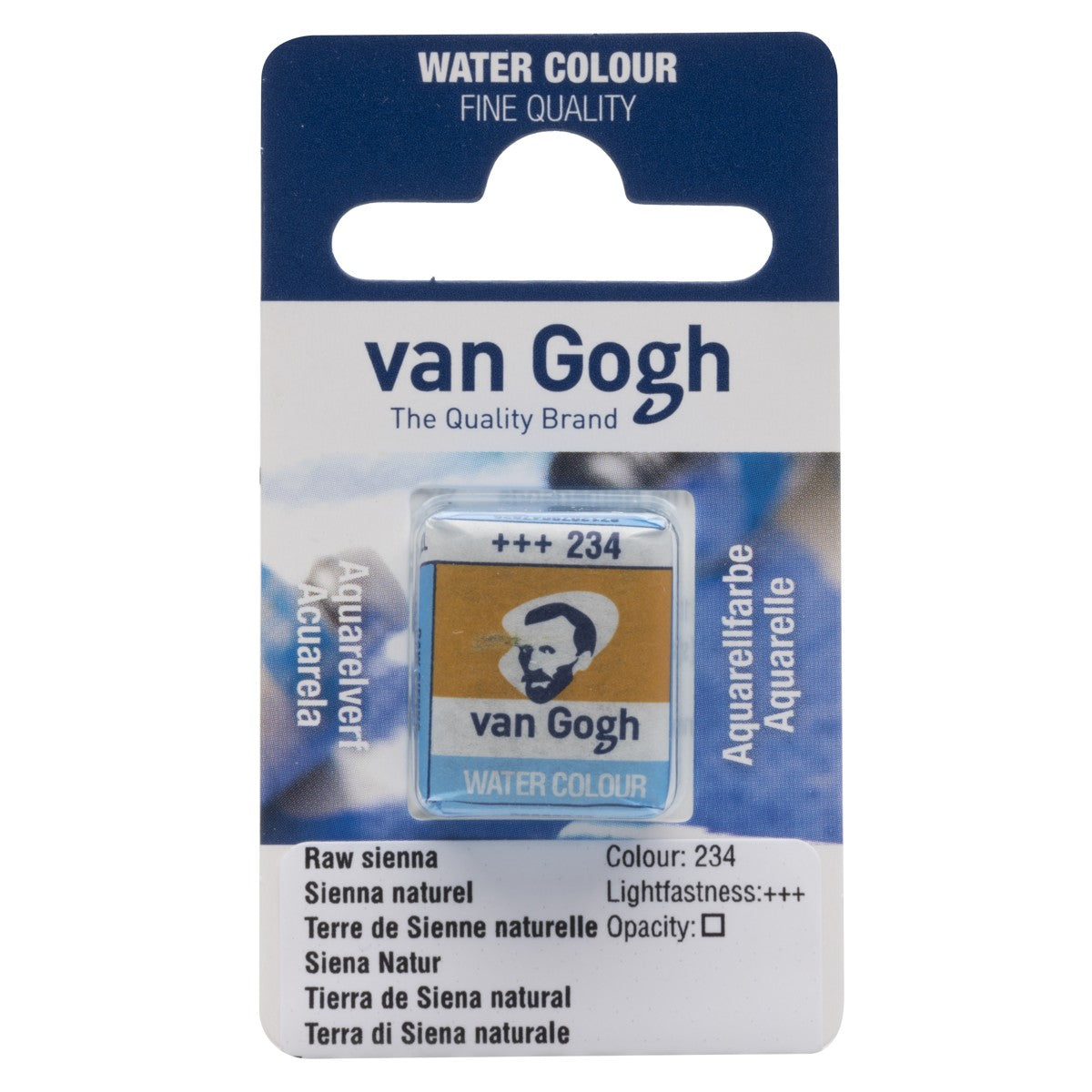 van Gogh aquarelverf - napje - sienna naturel 234