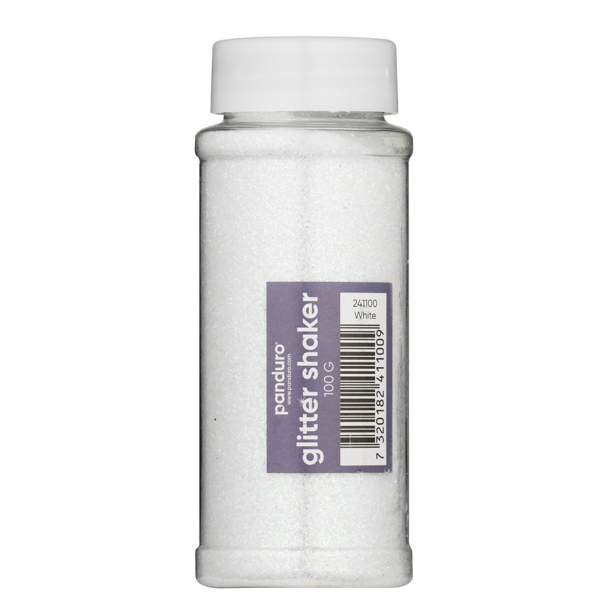 Glitter - 100 gram - wit